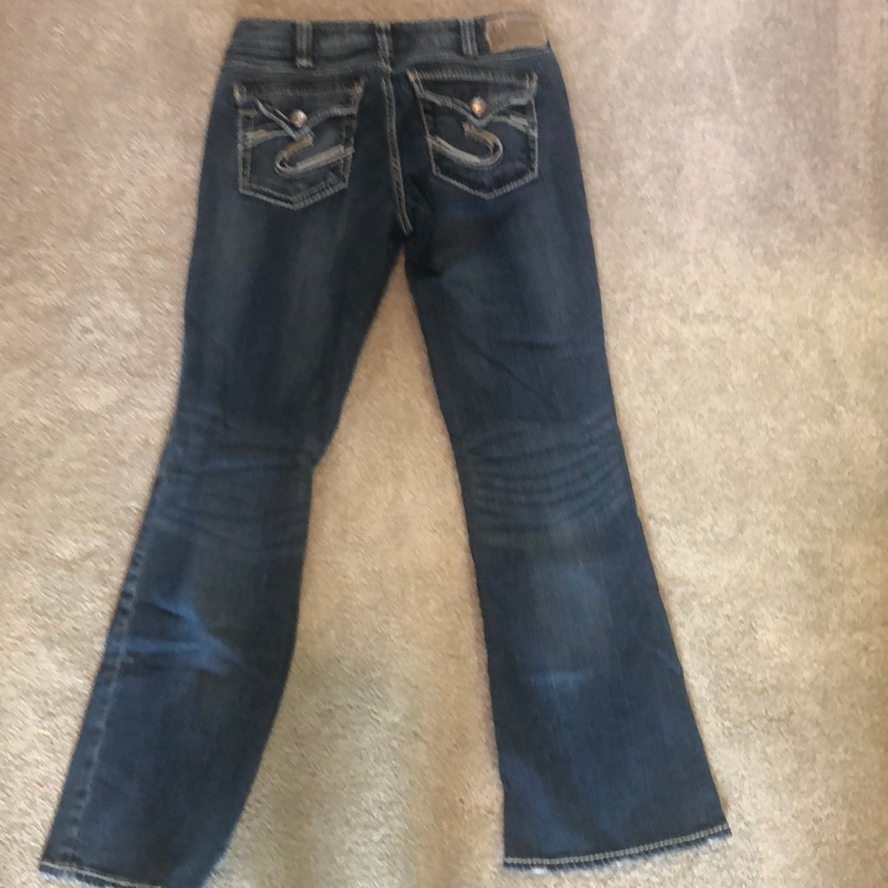 Silver jeans